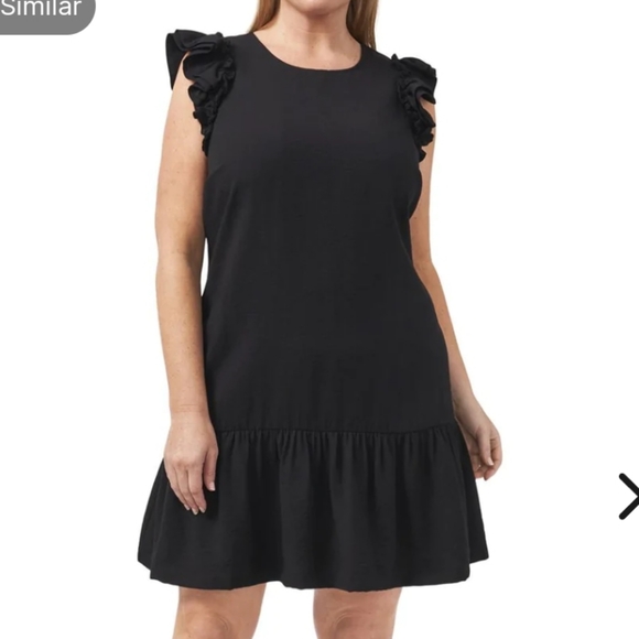 Cece Flutter Sleeve Ruffled Dress - Picture 10 of 10